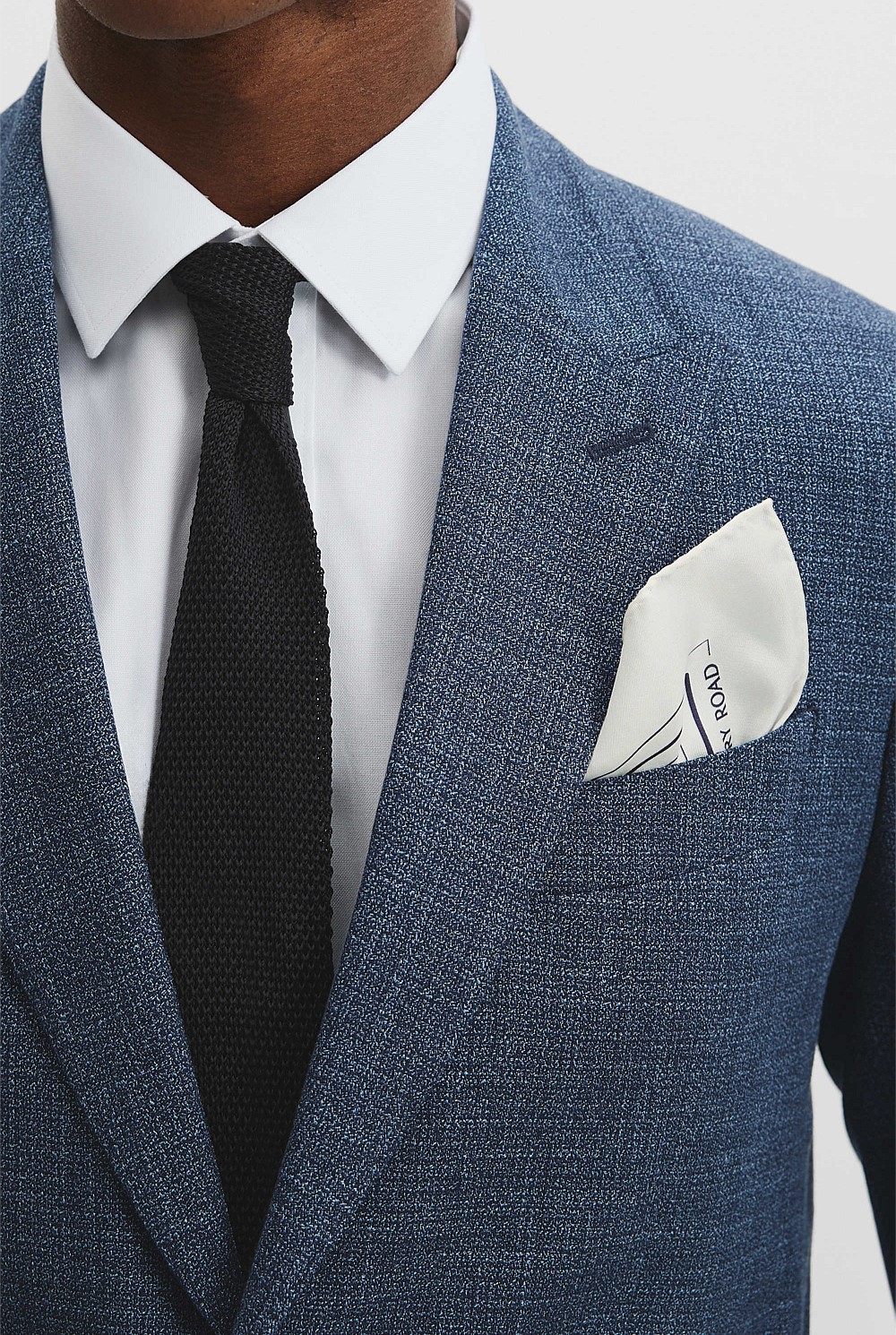 Silk Stripe Pocket Square