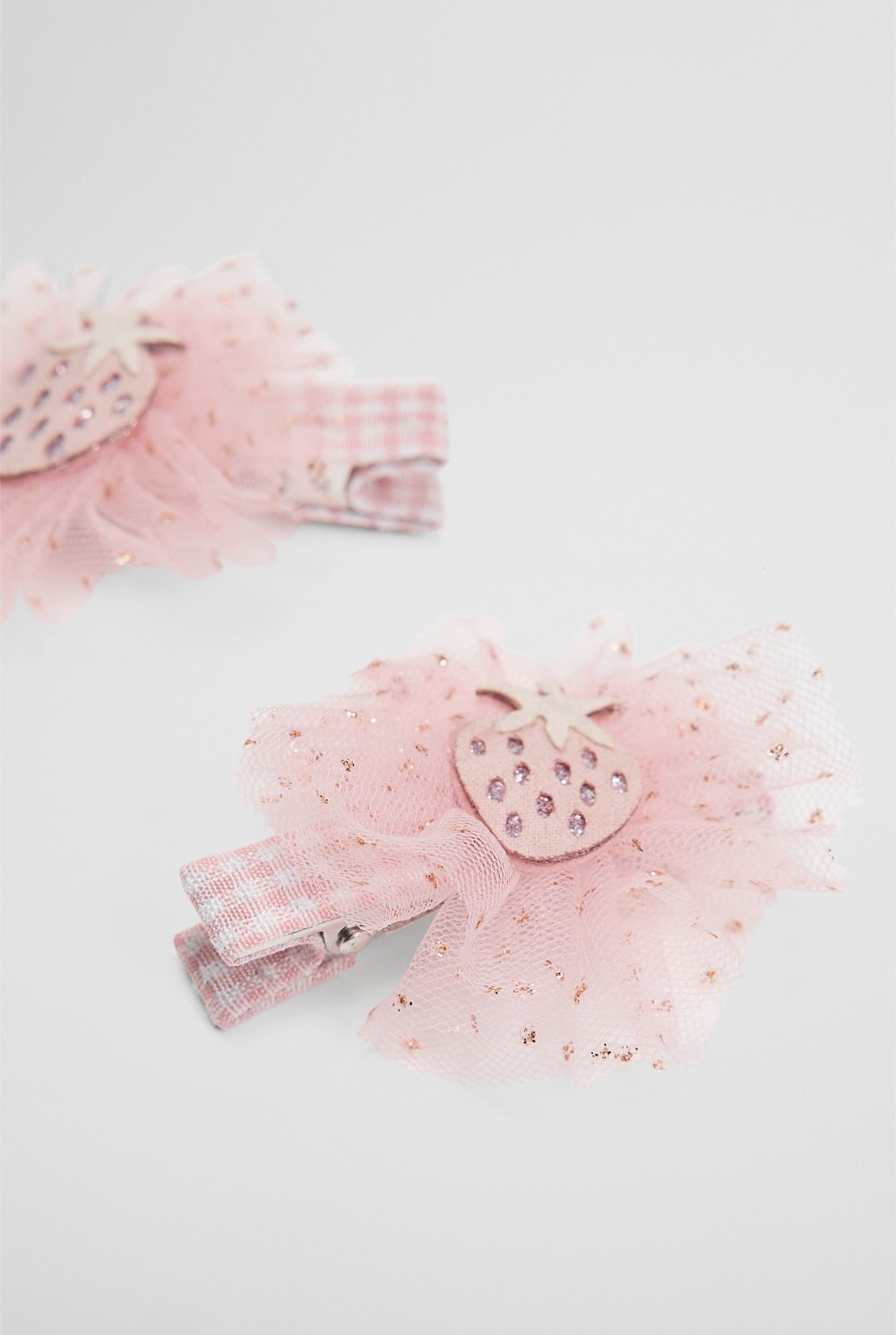 Tulle Berry Clip Pack of 2