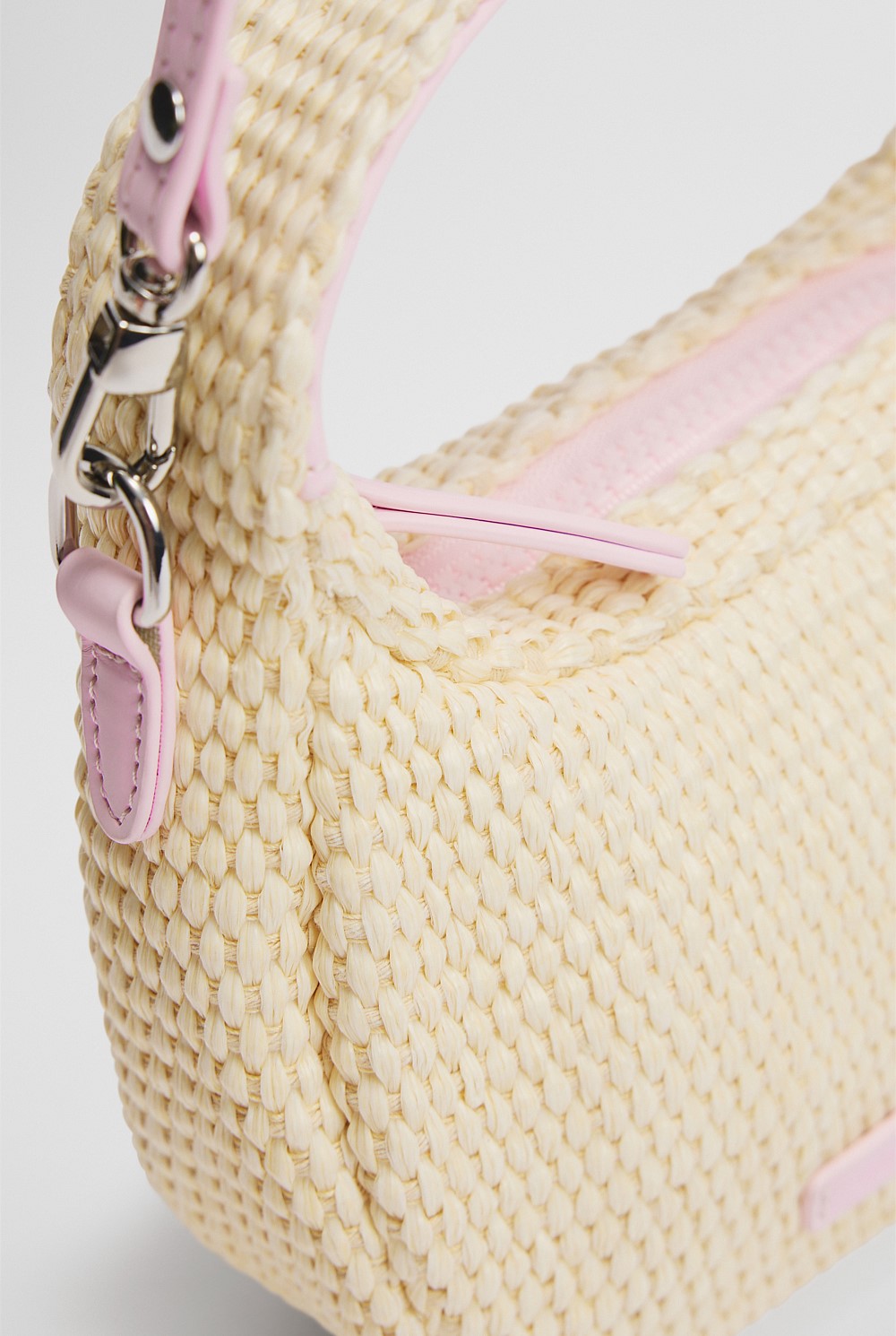 Straw Crossbody Bag