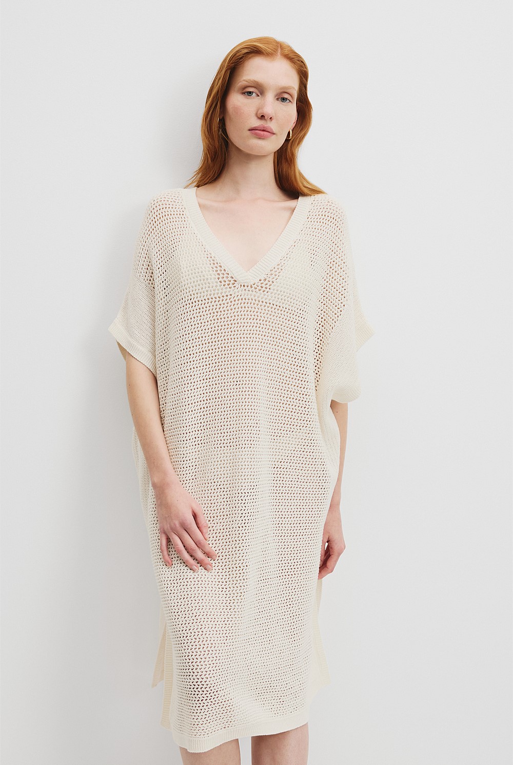 Australian Cotton Crochet Kaftan