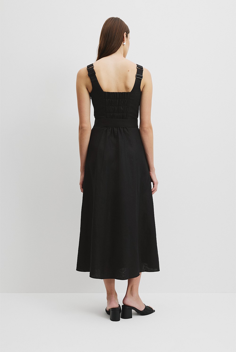 Apron Midi Dress