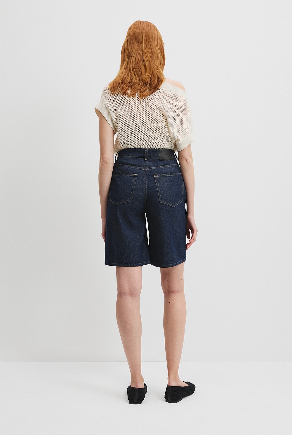 Denim Bermuda Short