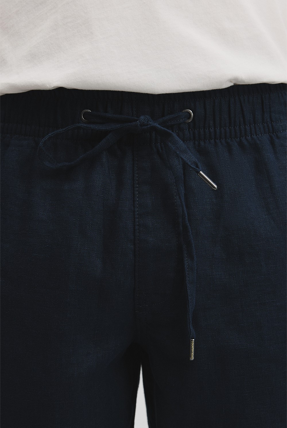 Organically Grown Linen Drawcord Short