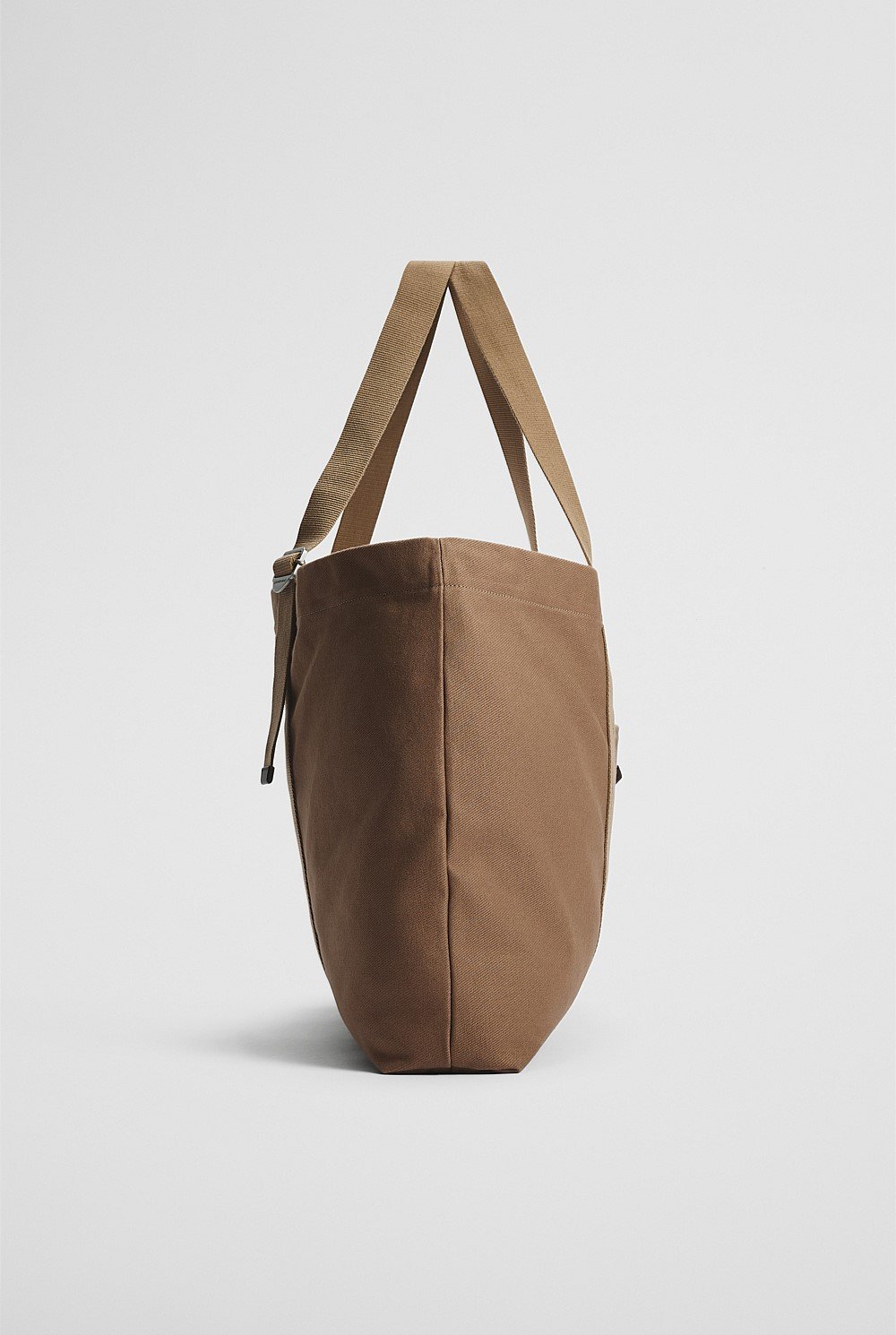 Large Cotton Twill Shopper