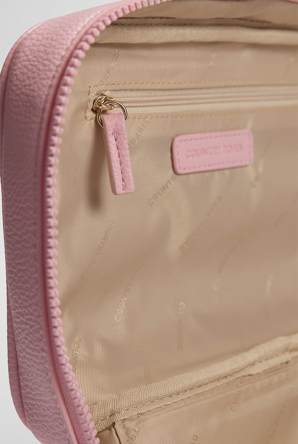 Branded Detail Cosmetic Bag