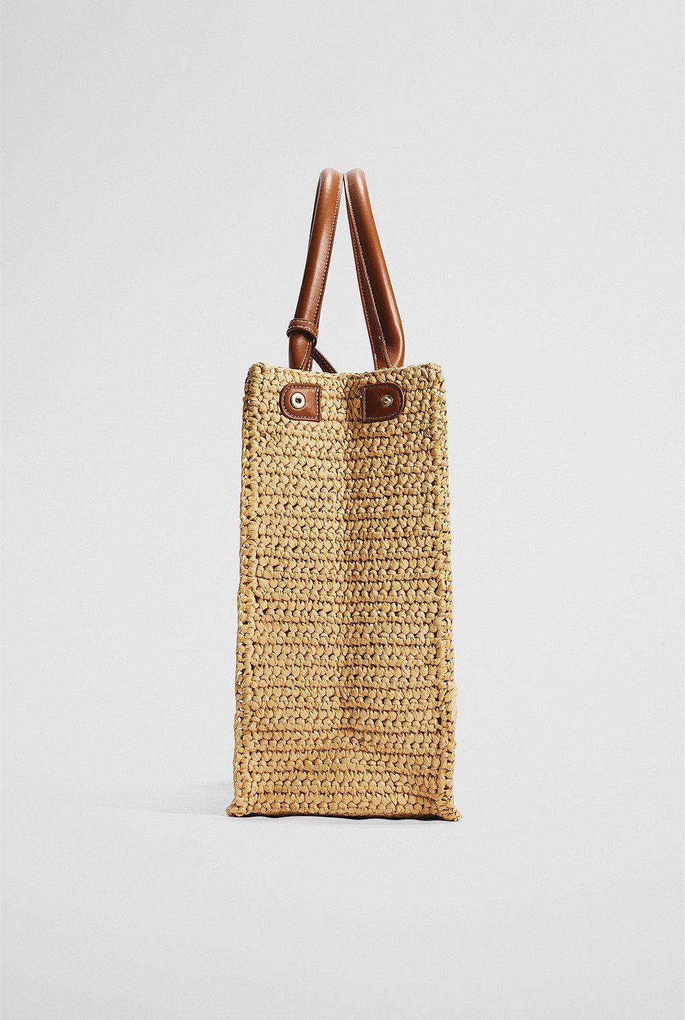 Large Straw Shopper