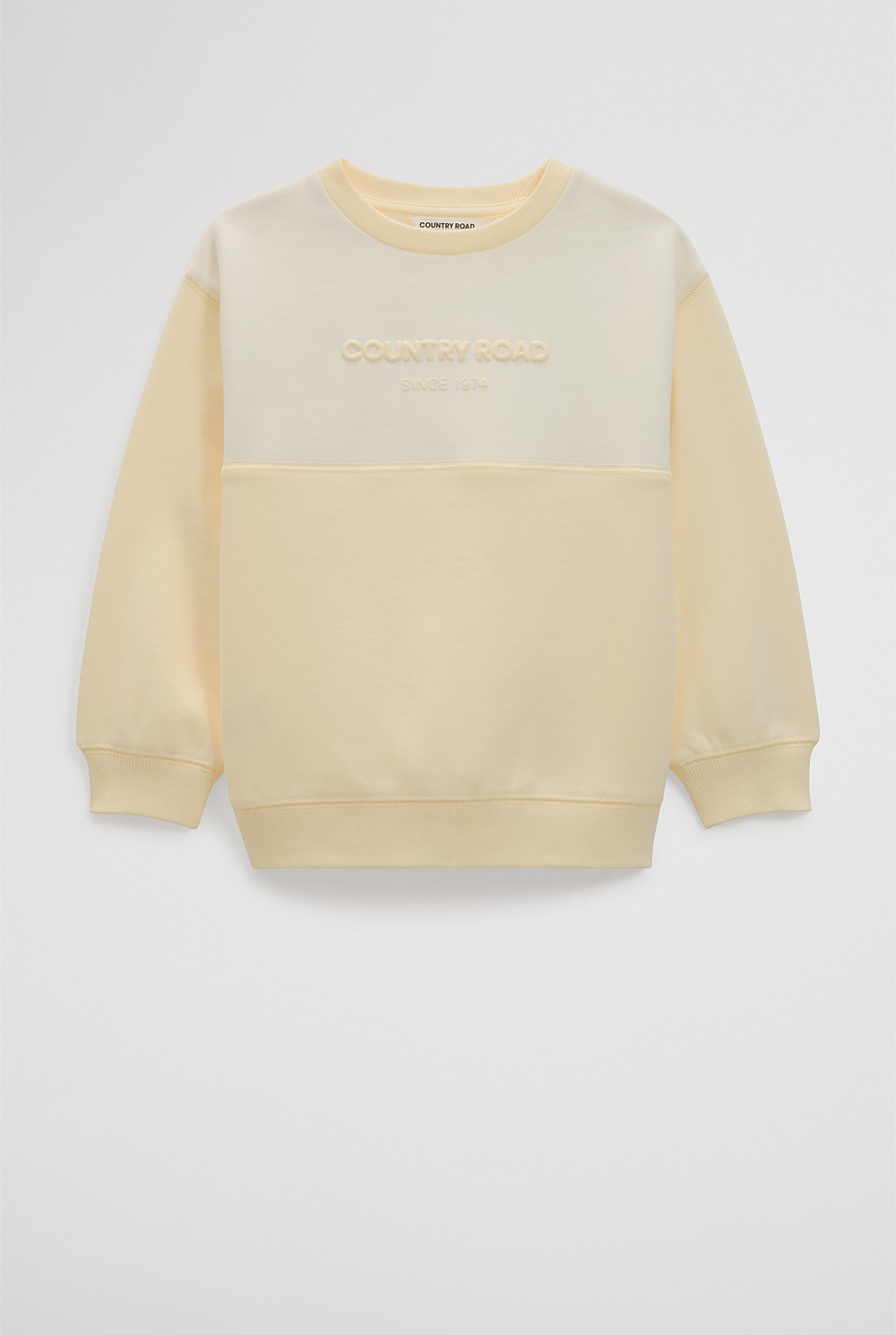 Australian Cotton Splice Logo Sweat