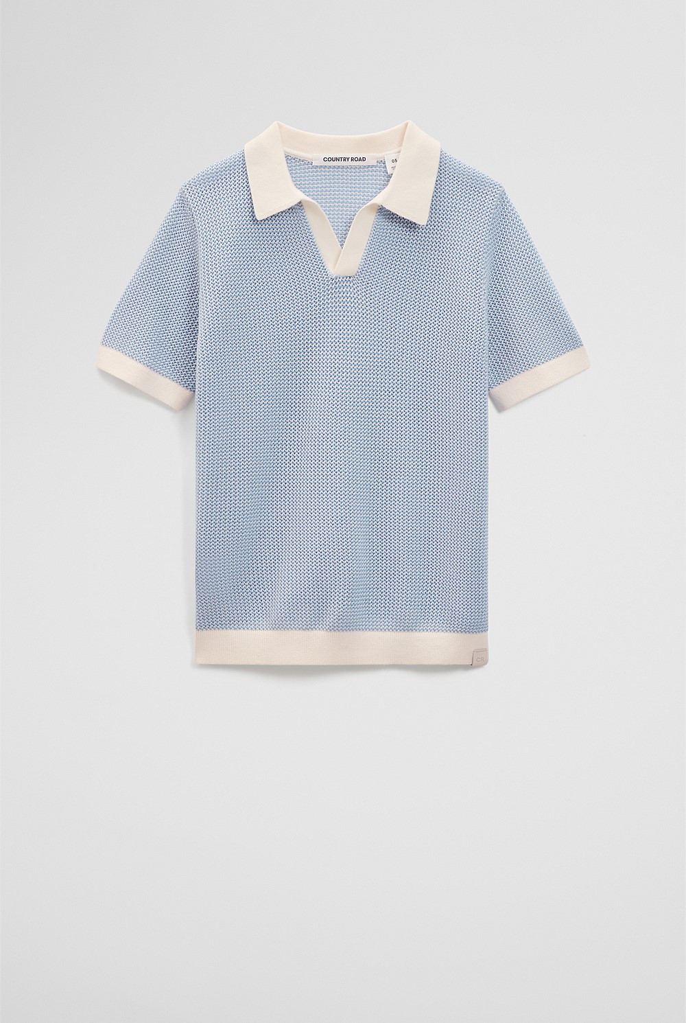 Organically Grown Cotton Knitted Polo