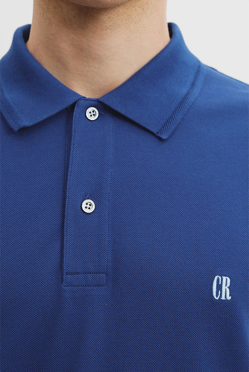 Verified Australian Cotton CR Logo Pique Polo