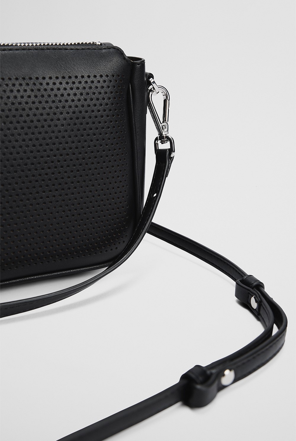 Perforated Crossbody Bag