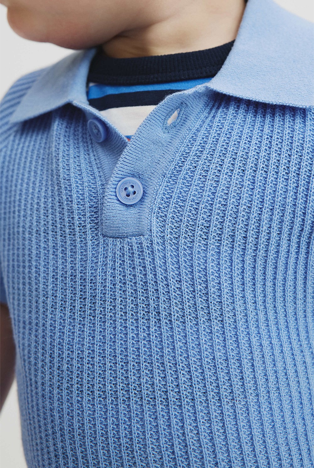 Organically Grown Cotton Knit Polo