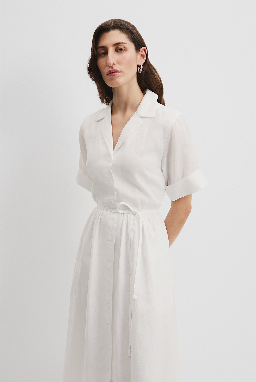 Midi Shirt Dress