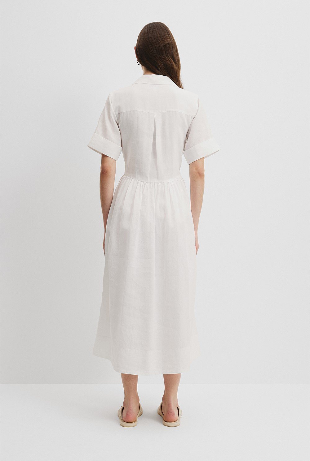 Midi Shirt Dress