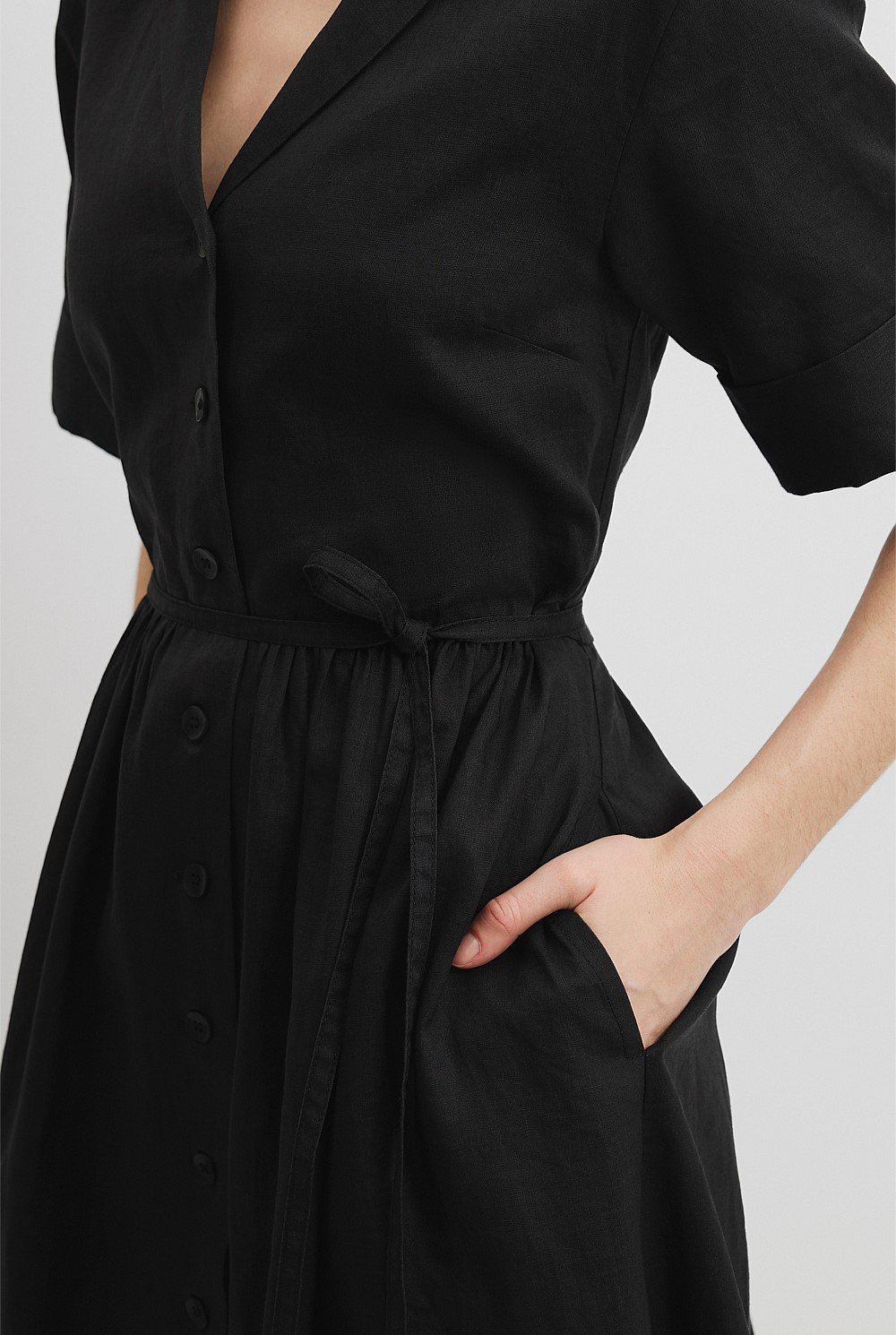 Midi Shirt Dress