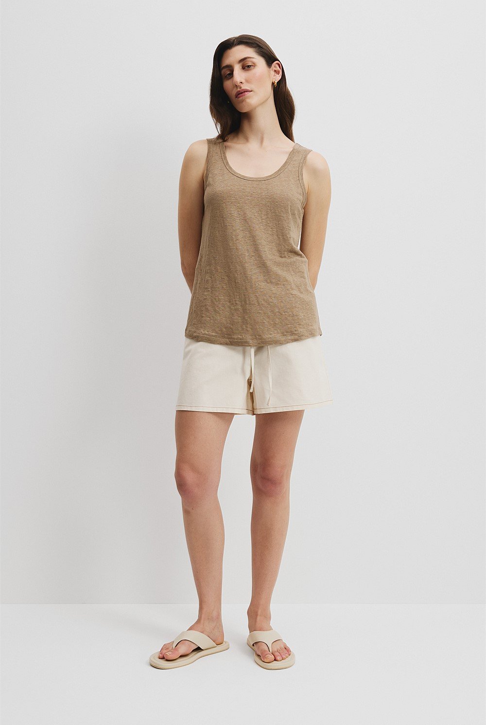 Linen Jersey Tank