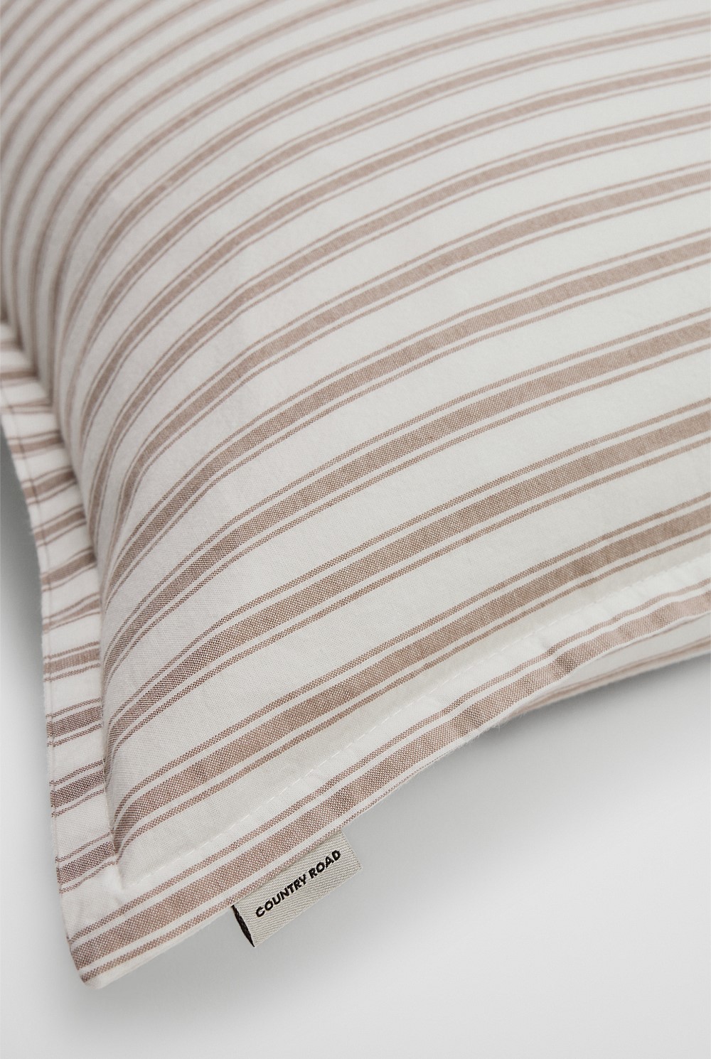 Brae Australian Cotton Stripe Standard Pillowcase Pair