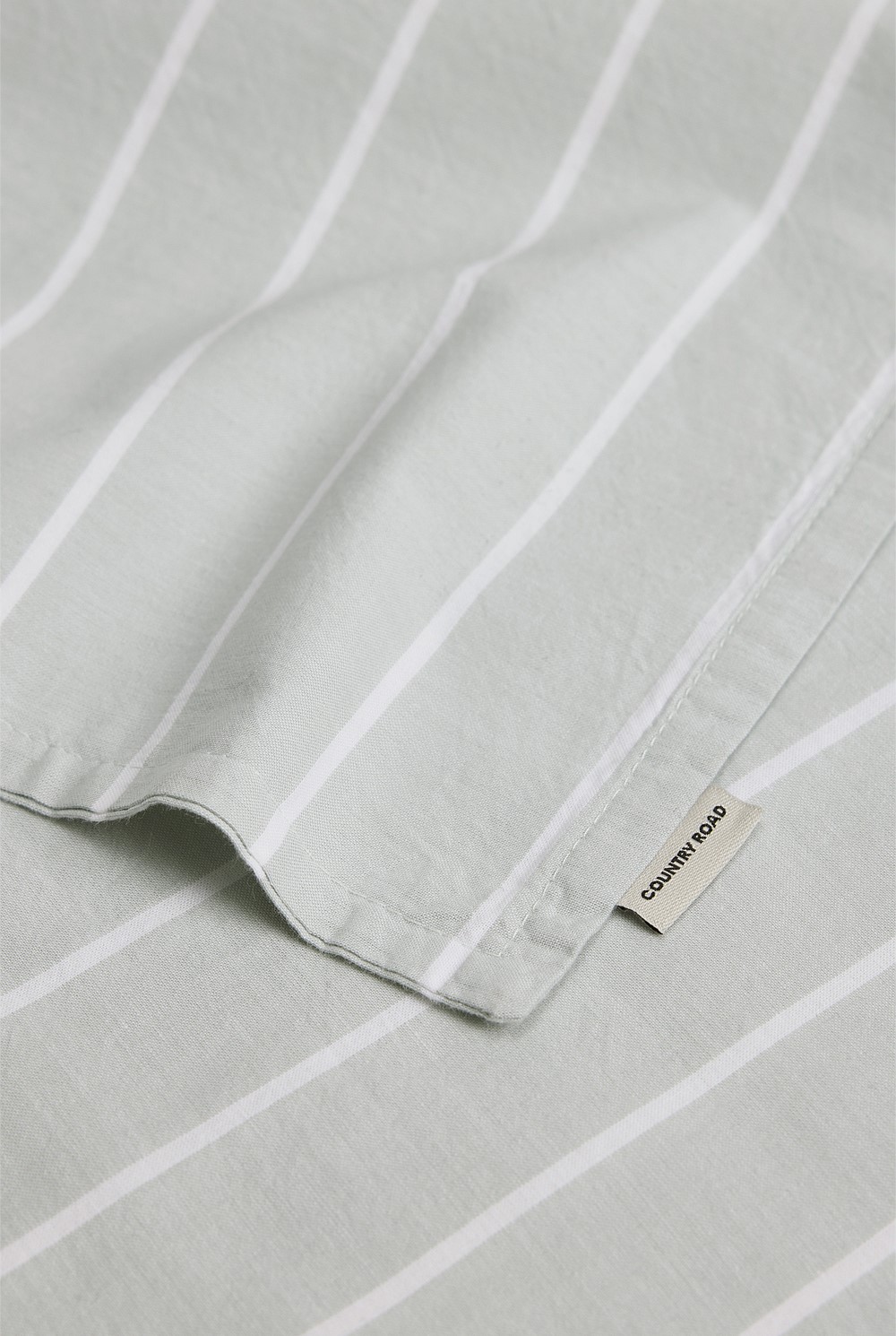 Brae Australian Cotton Stripe Queen Quilt Cover