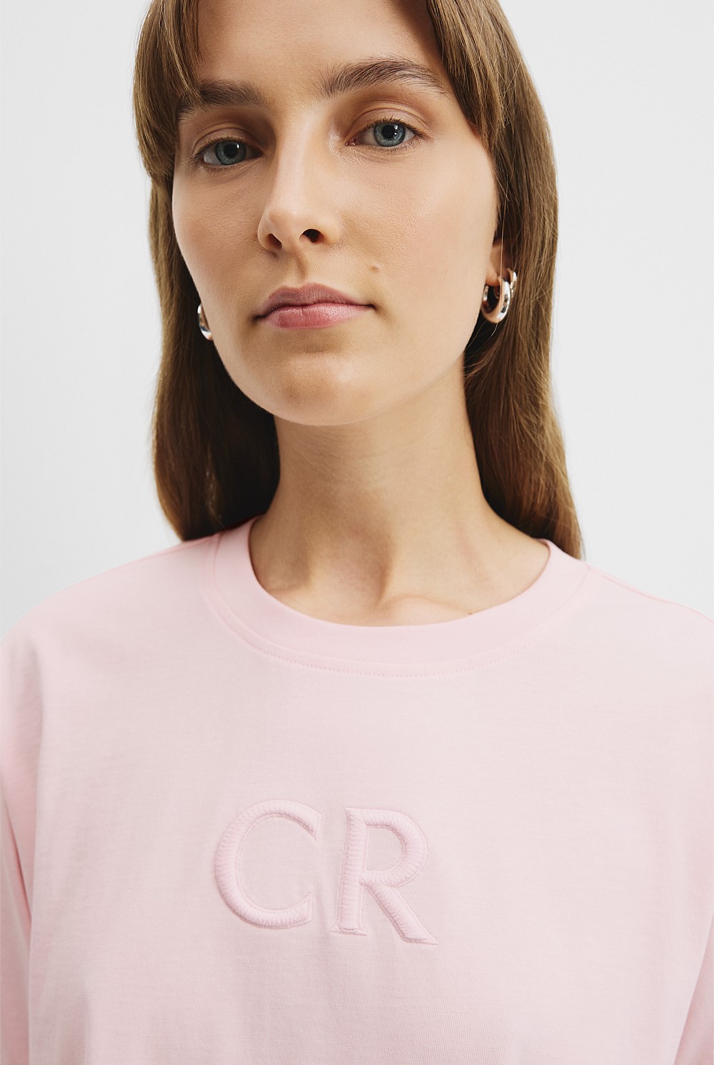 Australian Cotton CR Logo T-Shirt