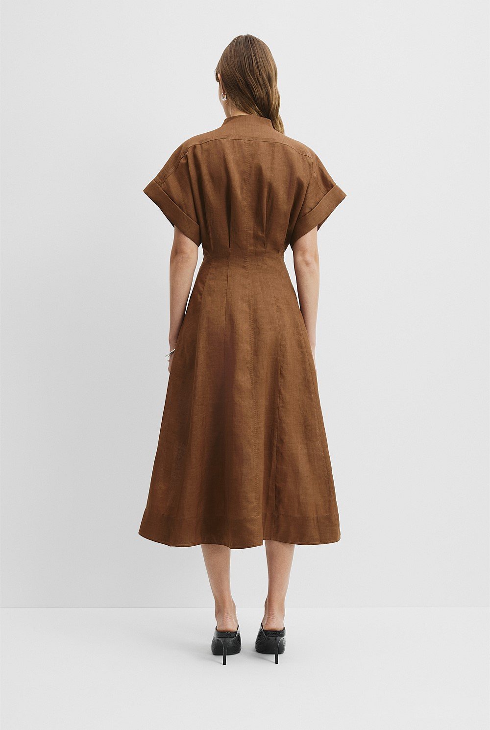 A-Line Midi Dress