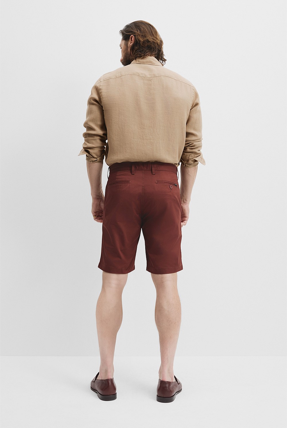 Verified Australian Cotton Stretch Chino Short