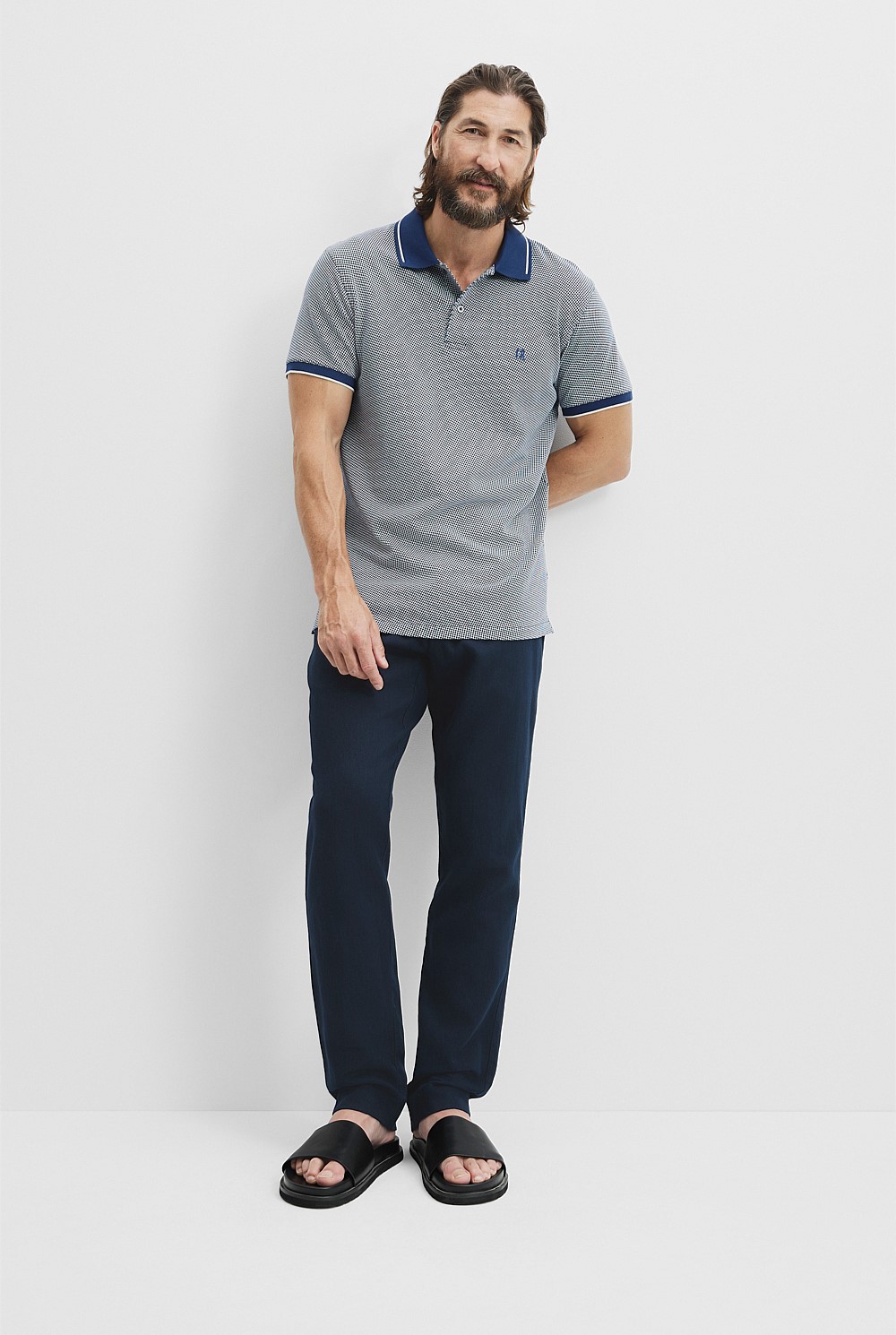 Jacquard Polo