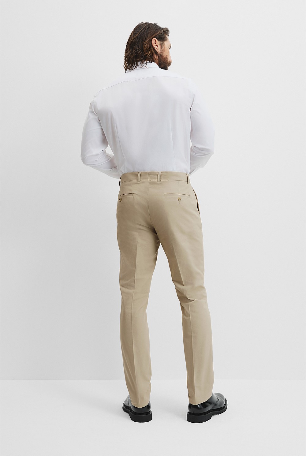 Cotton Pleat Pant