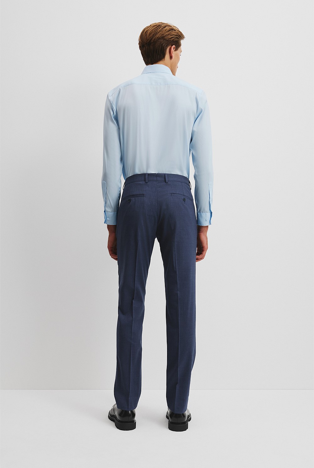 Regular Fit Italian-Woven Wool Pant