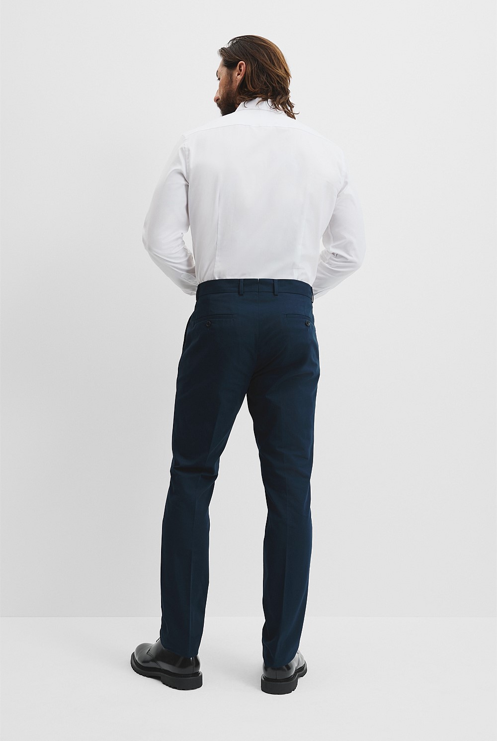 Cotton Pleat Pant