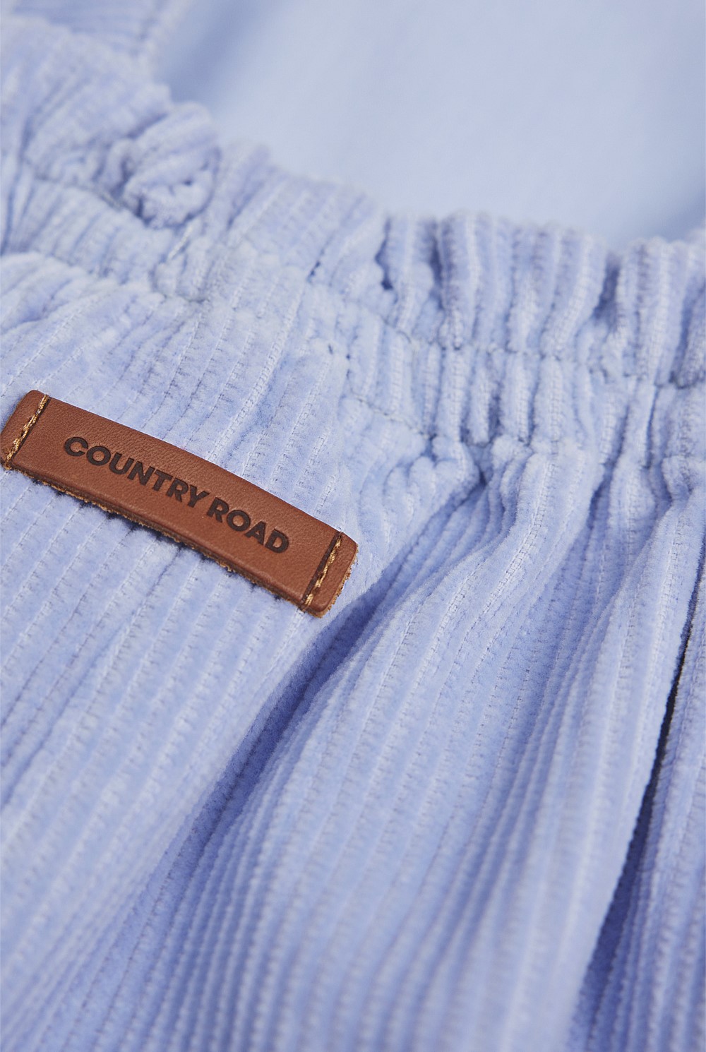 Organically Grown Cotton Cord Frill Overall