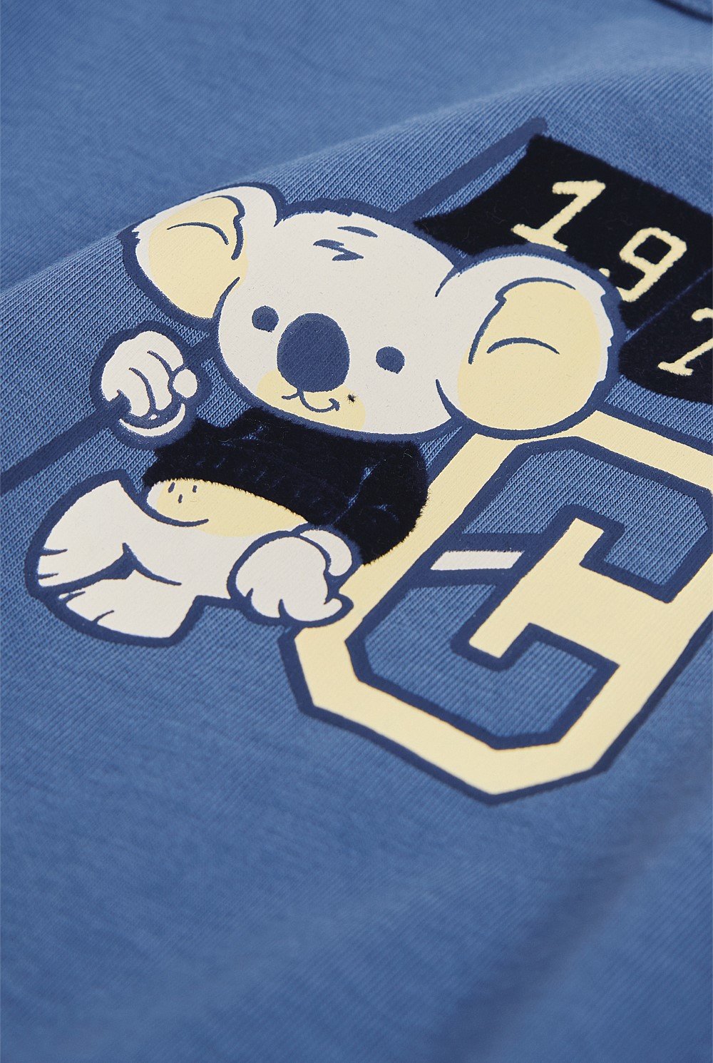 Organically Grown Cotton Long Sleeve Mascot T-Shirt