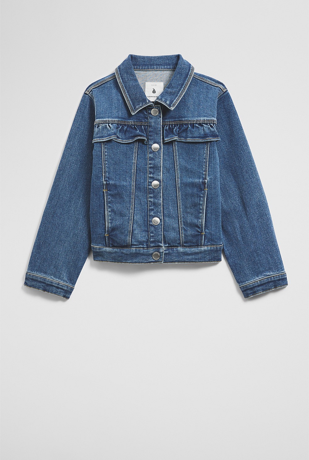 Frill Denim Jacket