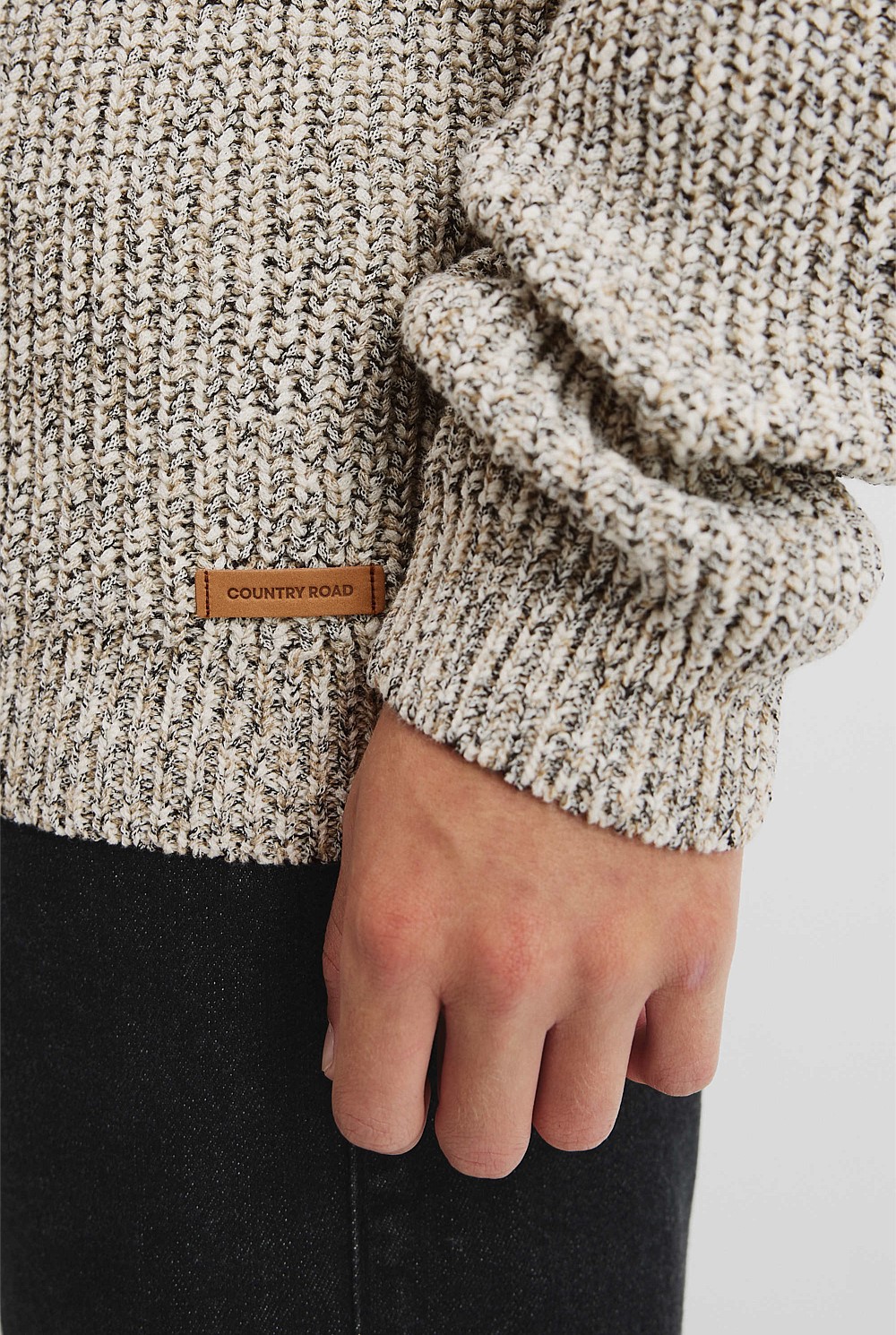 Teen Crew Neck Knit