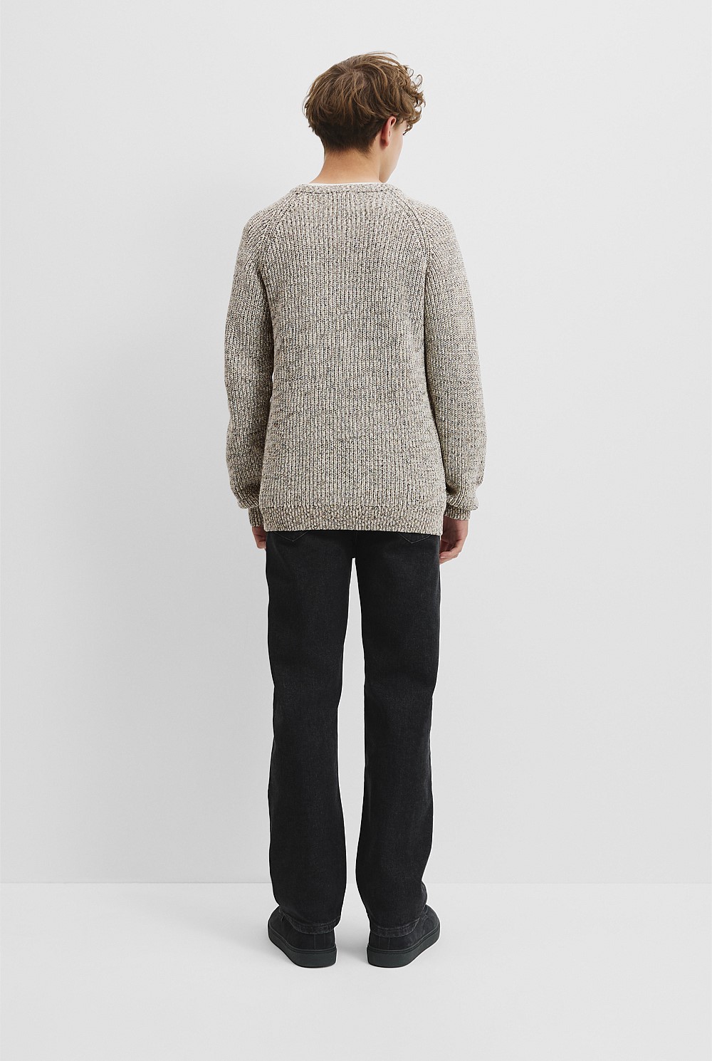 Teen Crew Neck Knit