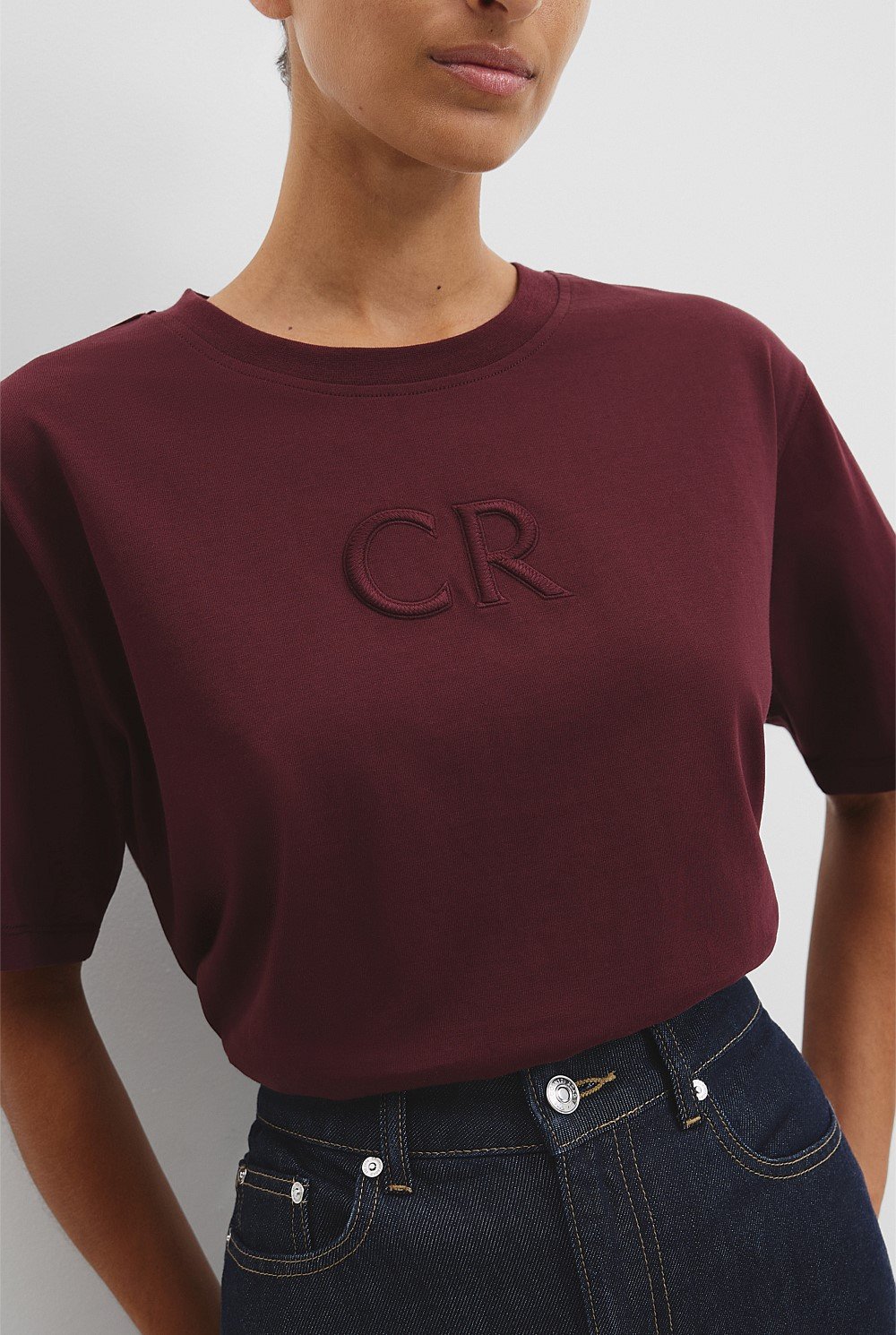 Australian Cotton CR Logo T-Shirt