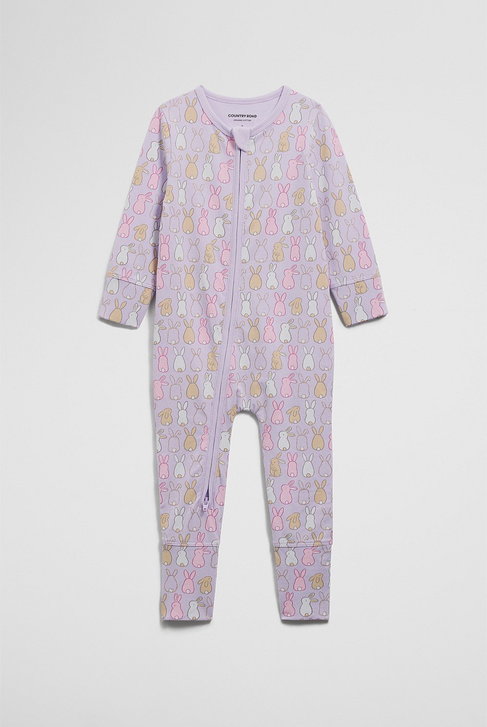 Organically Grown Cotton Bunny Jumpsuit