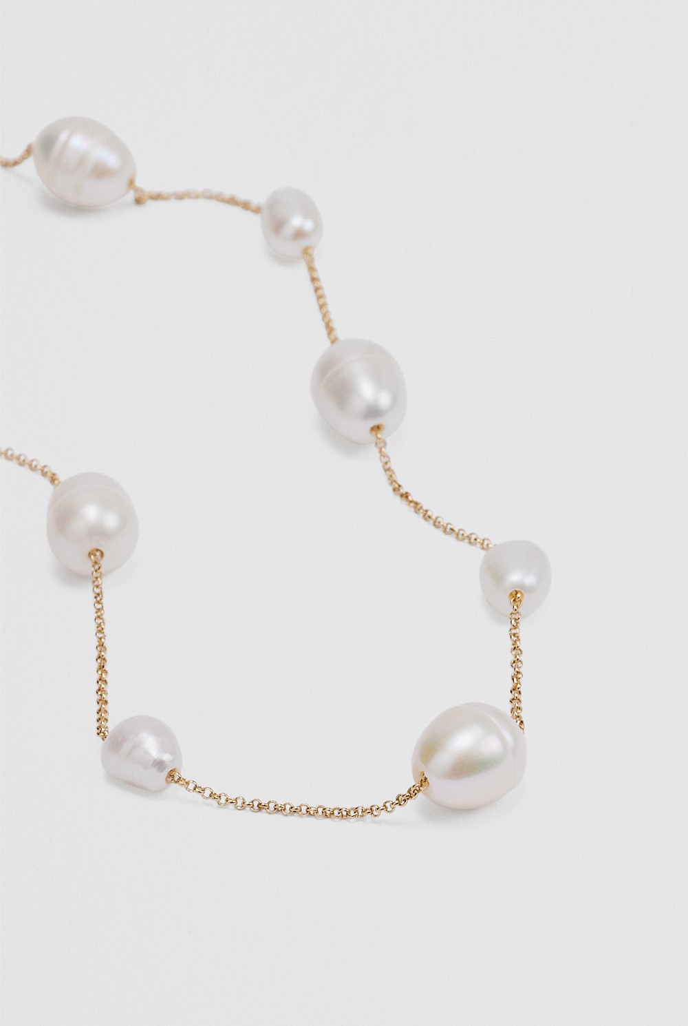 Freshwater Pearl Chain Necklace