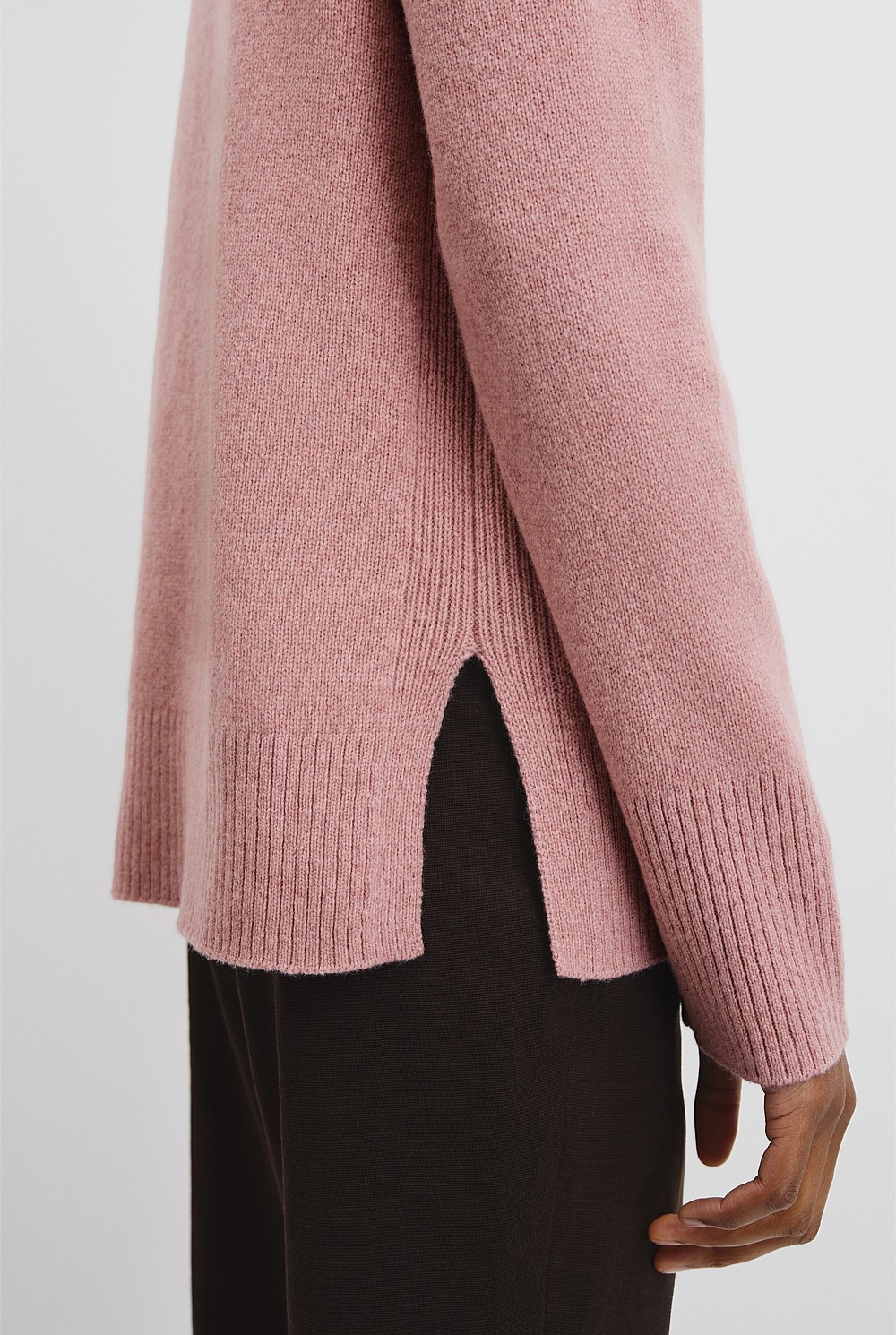 Merino Wool Longline Knit