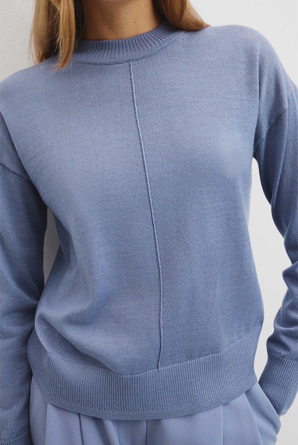 Verified Australian Merino Wool Crew Neck Knit