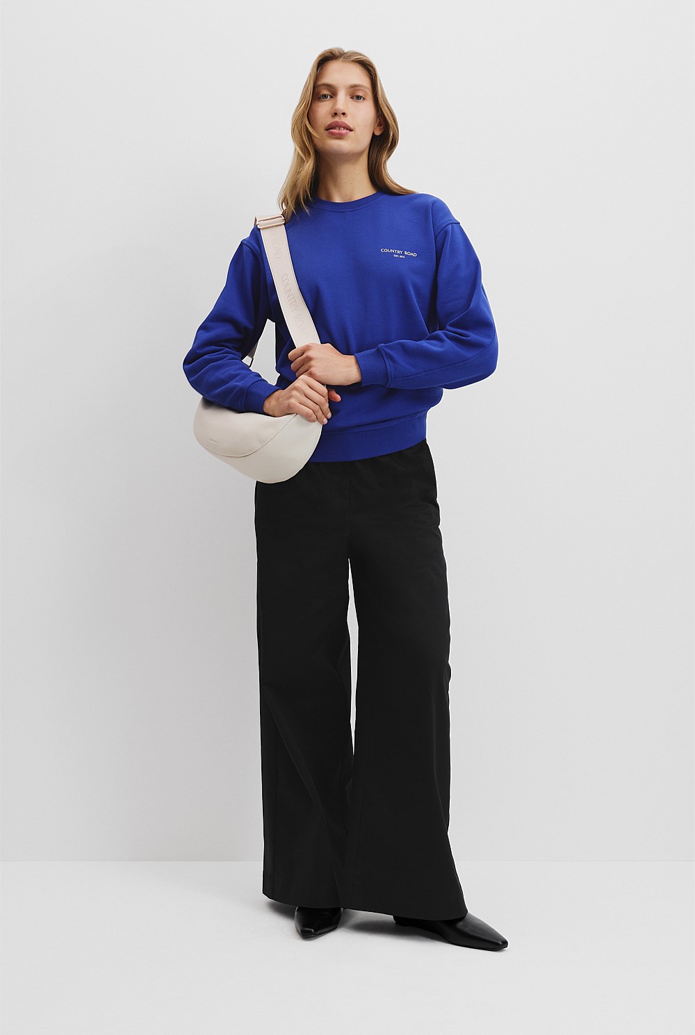 Cotton Relaxed Fit Sweat