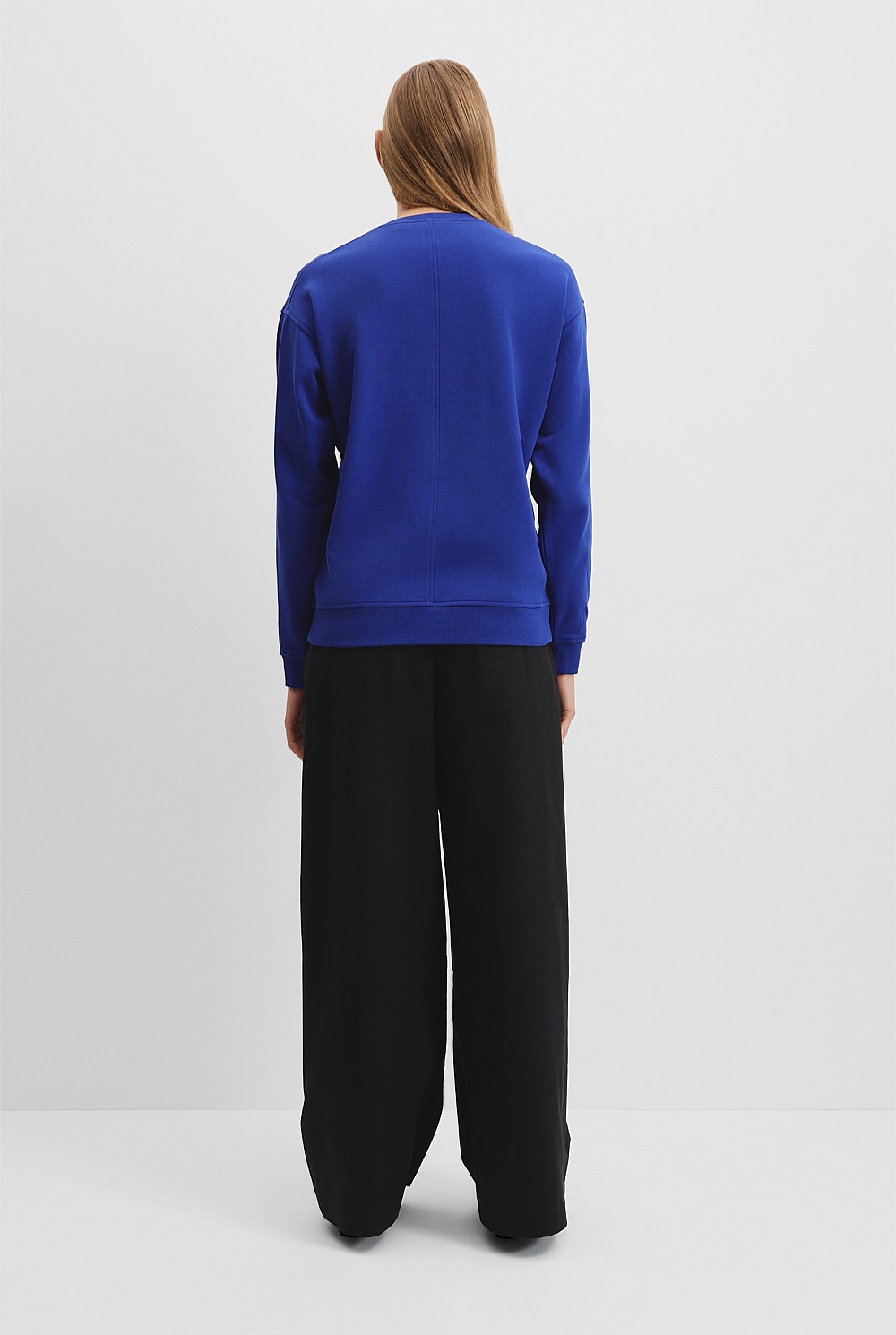 Cotton Relaxed Fit Sweat