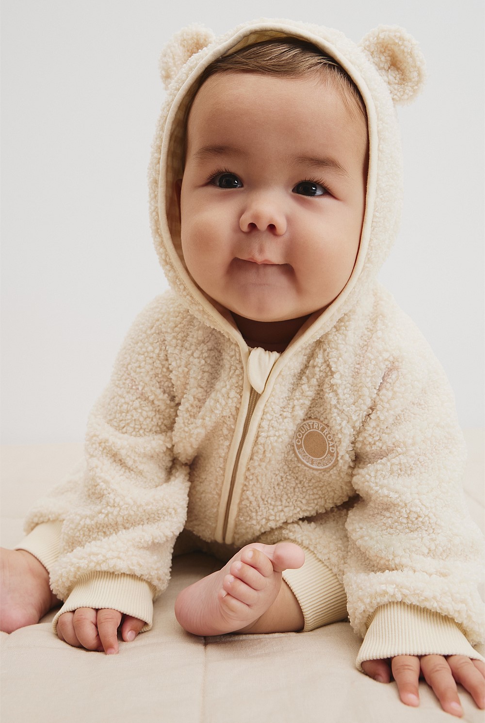 Sherpa Hooded Jumpsuit