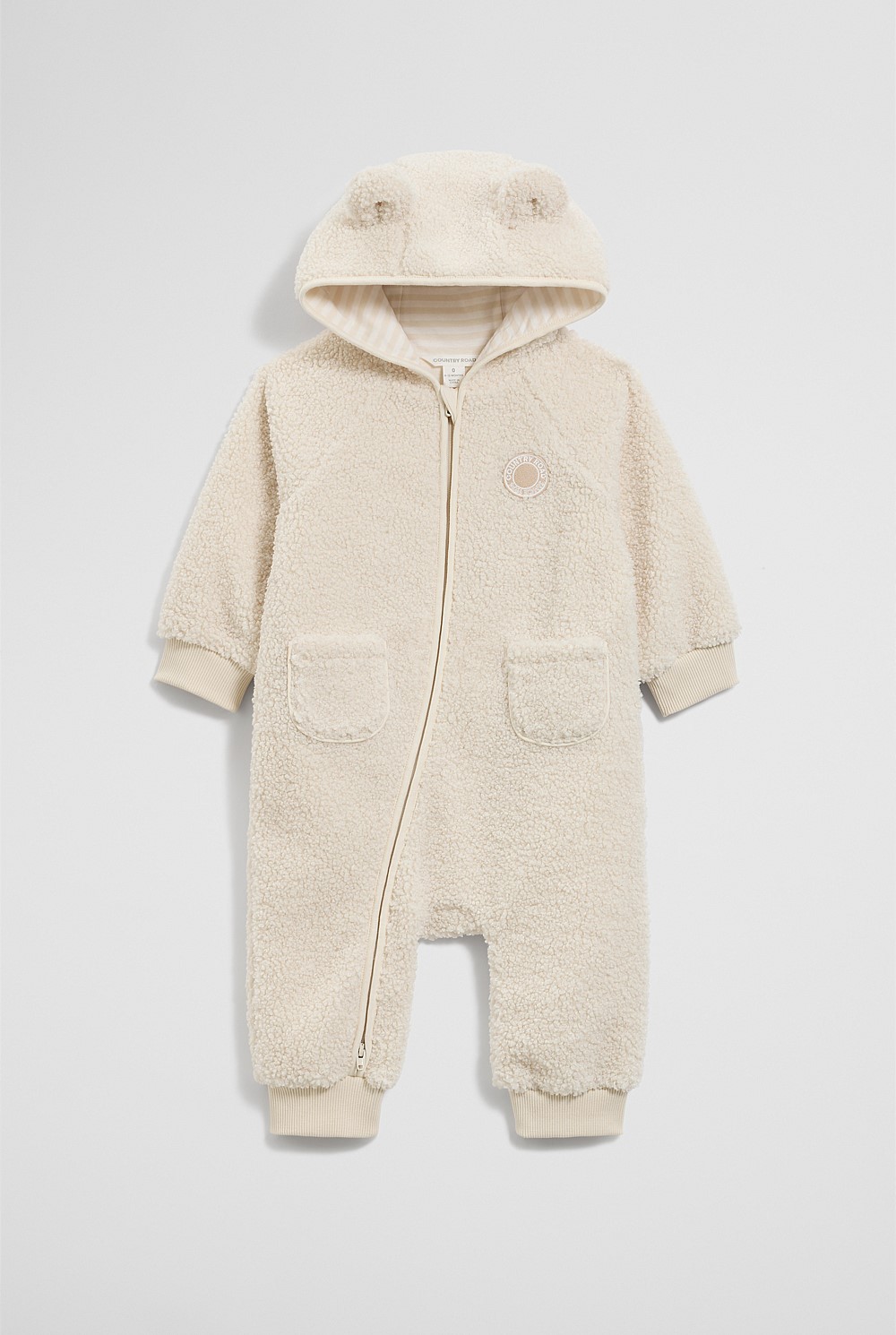 Sherpa Hooded Jumpsuit