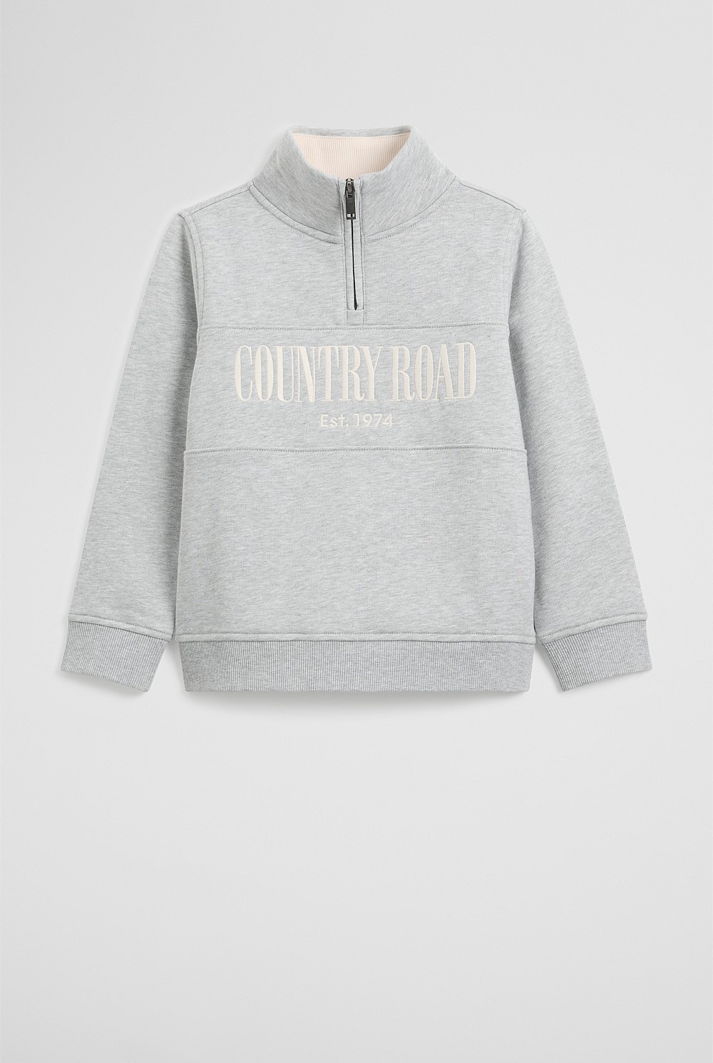 Australian Cotton Heritage Half Zip Sweat