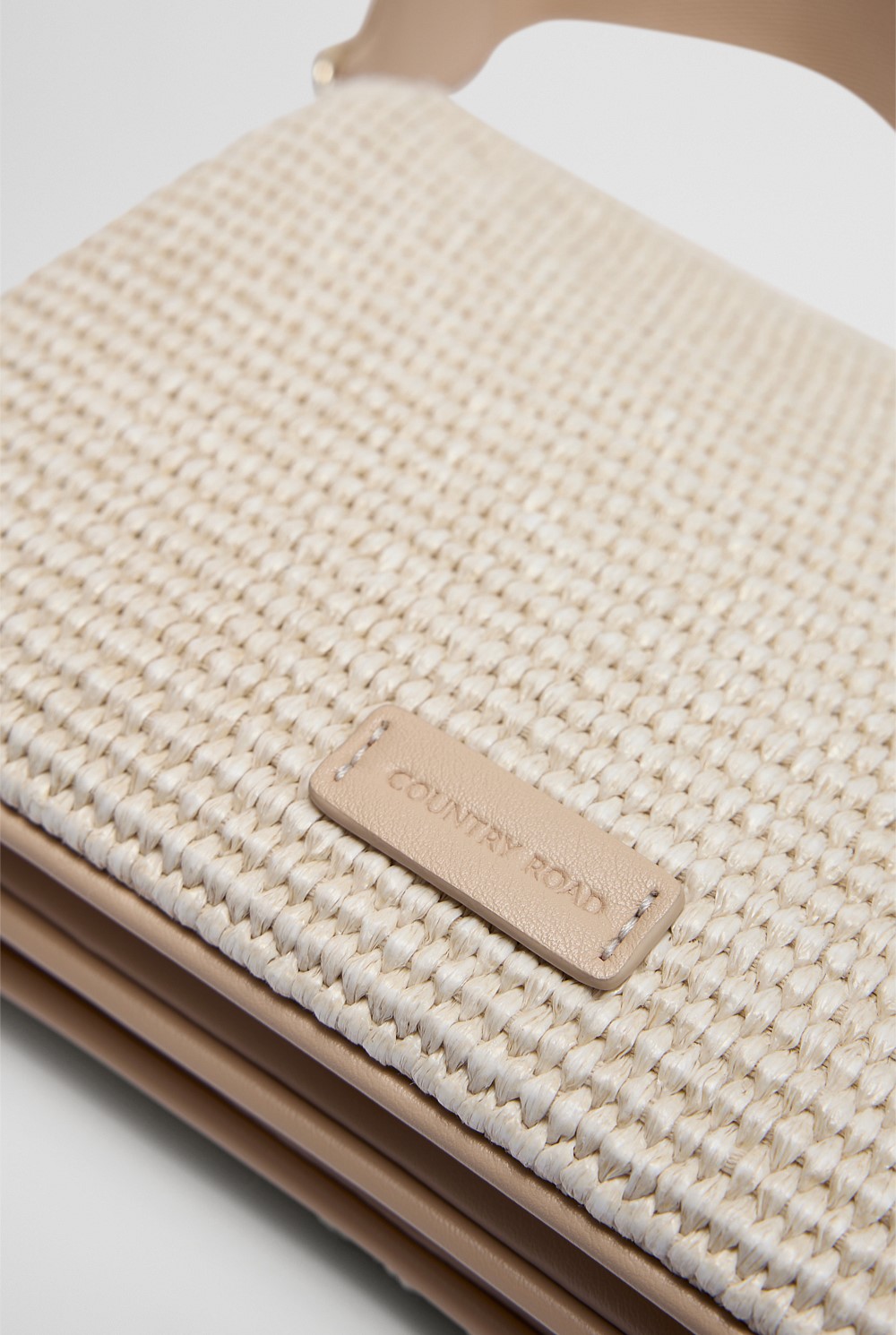 Woven Tri Crossbody Bag