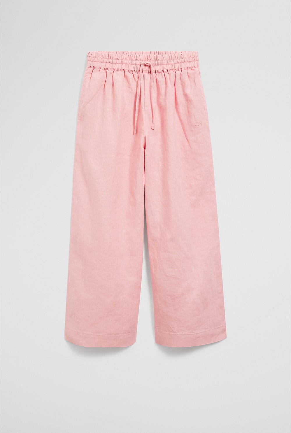 Organically Grown Linen Linen Pull On Pant