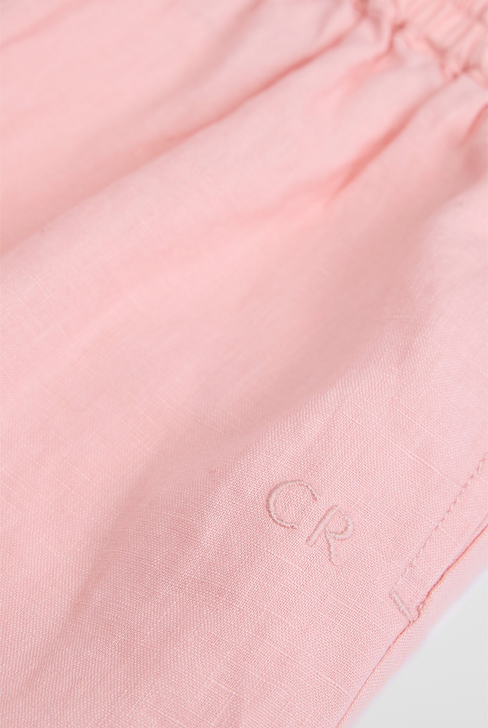 Organically Grown Linen Linen Pull On Pant