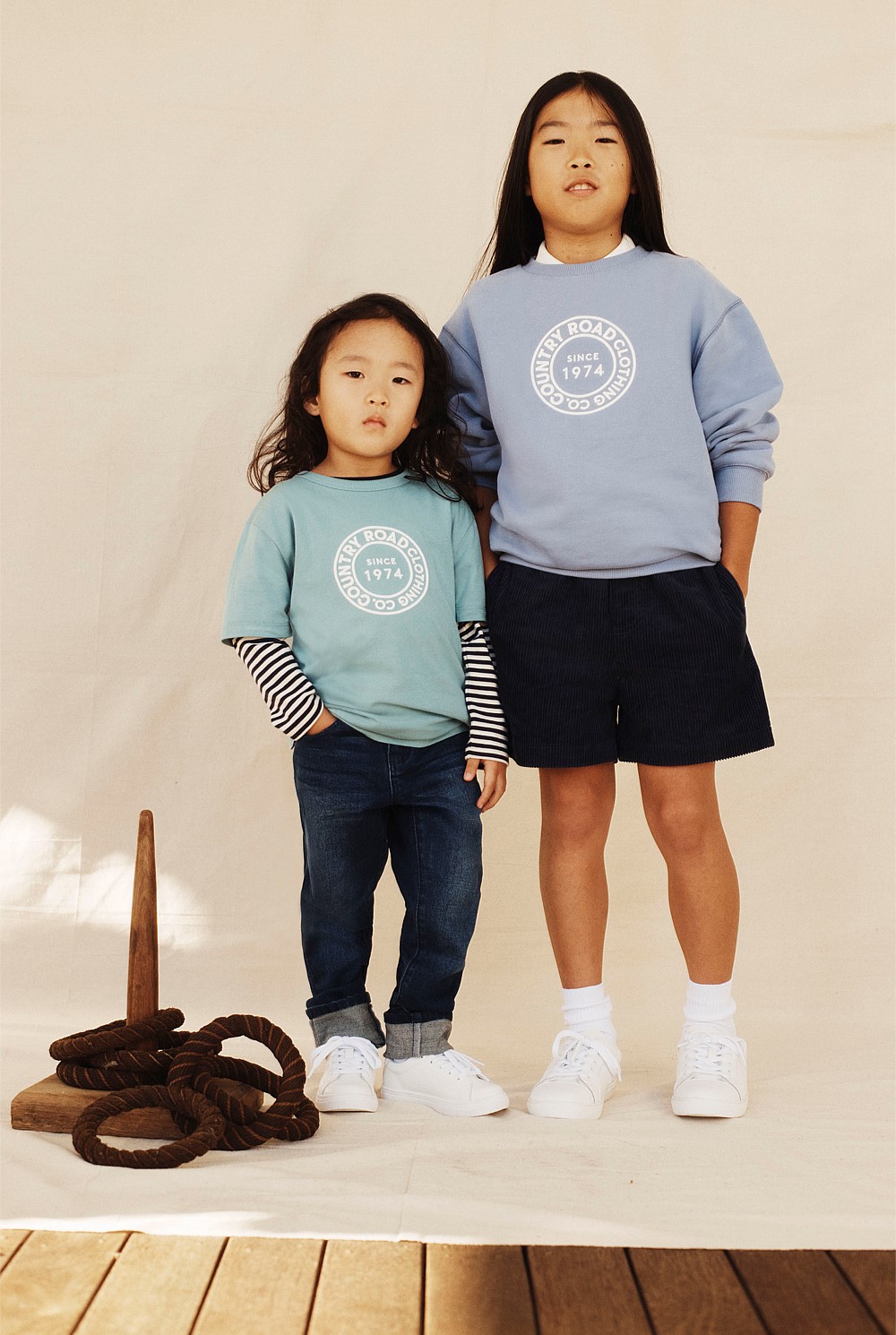 Australian Cotton Oversized Logo T-Shirt