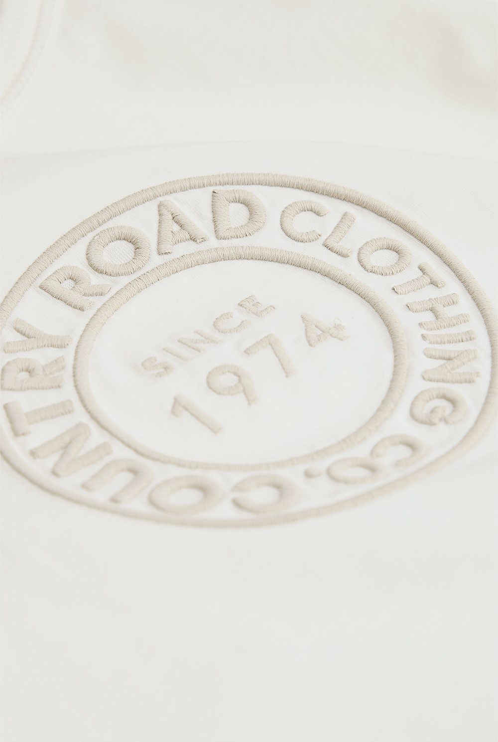 Australian Cotton Oversize Circle Logo T-Shirt