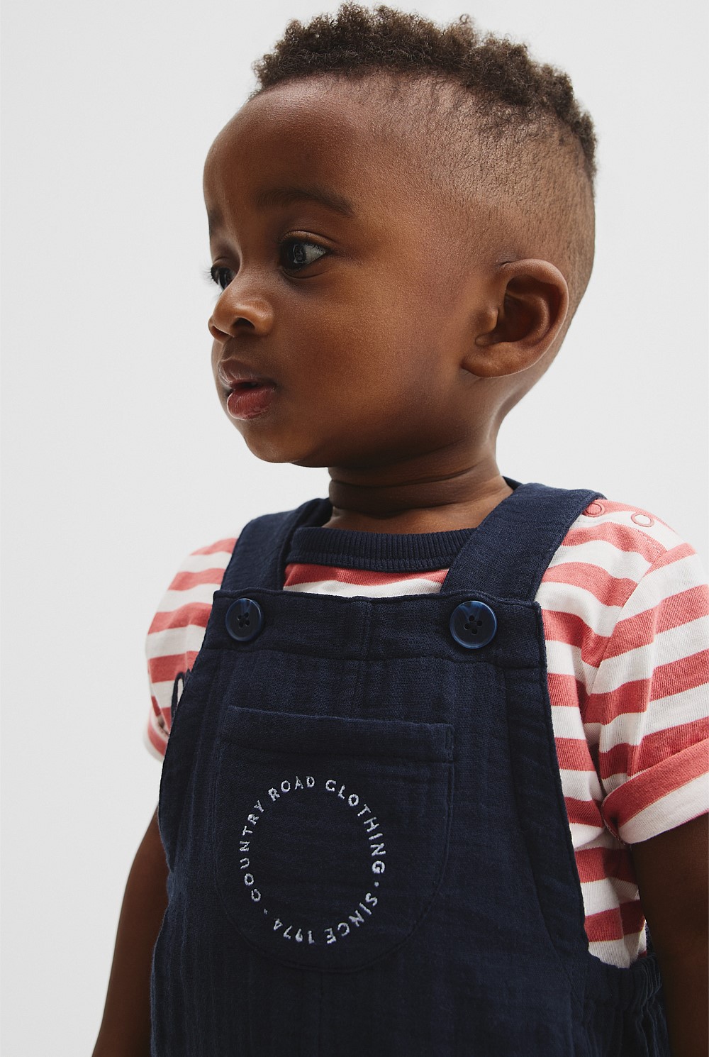 Textured Unisex Overall