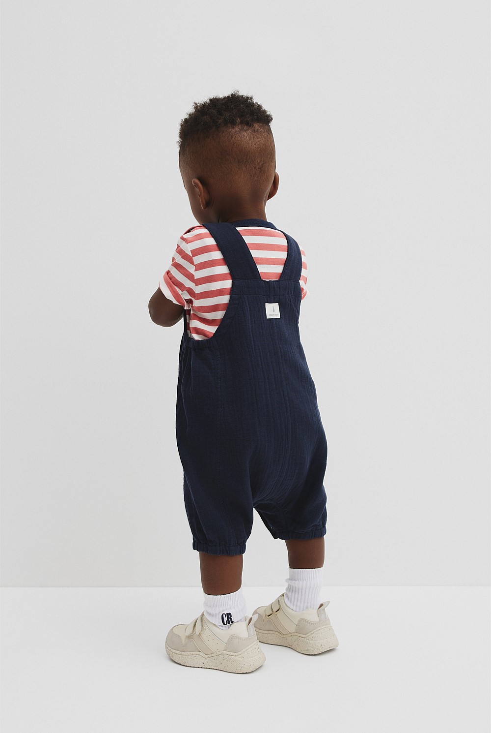 Textured Unisex Overall